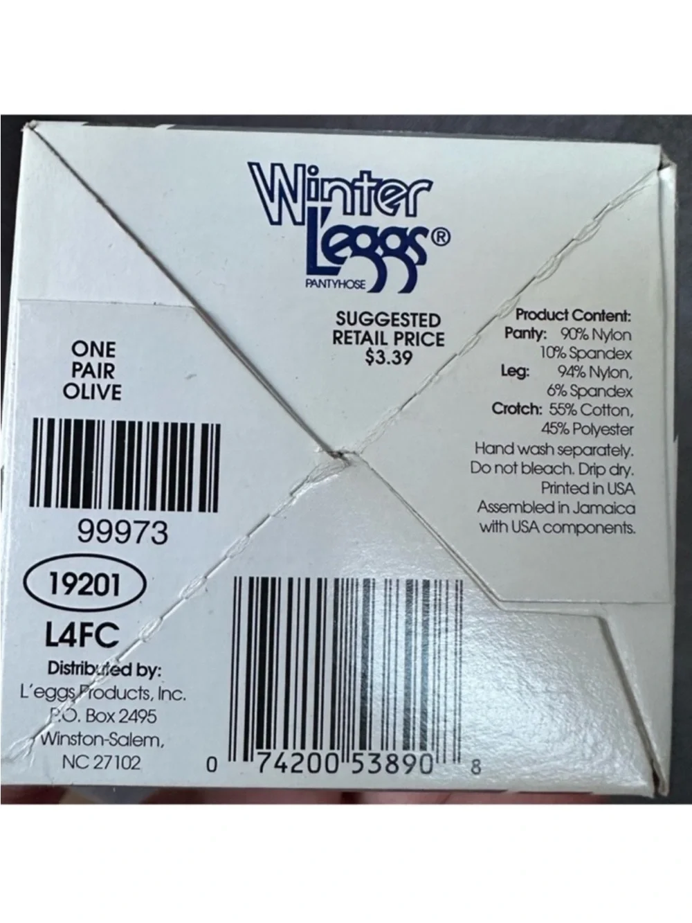 Vintage winter leggs tights 2 pair red olive